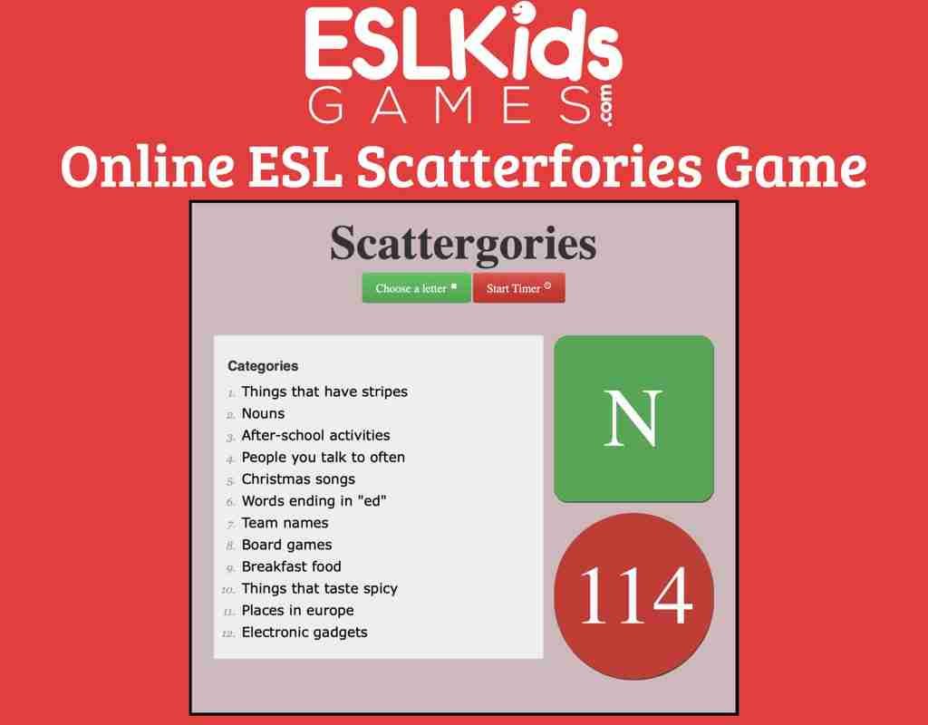 Online Scattergories Generators & Apps Make Virtual Play Easy